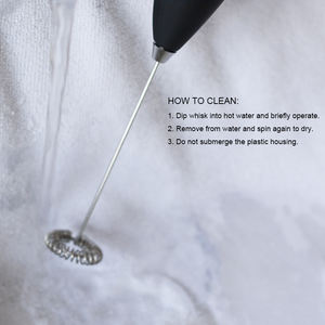 Pailite ที่มีคุณภาพสูงมือนม <span class=keywords><strong>Frother</strong></span> แบตเตอรี่ดำเนินการมือถือเครื่องตีฟองนมไฟฟ้ากาแฟโฟม <span class=keywords><strong>Frother</strong></span> - Product Image 5