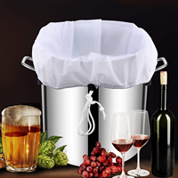 Sac de filtration en nylon à mailles fines pour l'industrie alimentaire, le traitement des liquides, les cuves de fermentation, le filtrage et la production de boissons
