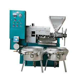 Automatic Industrial Cold Press Coconut Olive Sesame Sacha Inchi Hydraulic Screw Oil Press Machine For Small Business