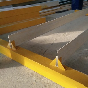 FRP Fiberglass Pultruded Profile Triangular FRP Support Beam for Slated Floor - Product Image 5