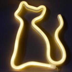 Lámpara LED de Neón con Forma de Cactus y Campana Arcoíris, Luz Nocturna para Dormitorio, Estudio, Cabecera de Cama - Product Image 4