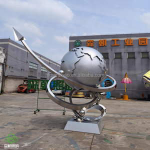 Lampe de sculpture décorative d'extérieur Senzhao Art Map, éclairage LED étanche à motifs - Product Image 2