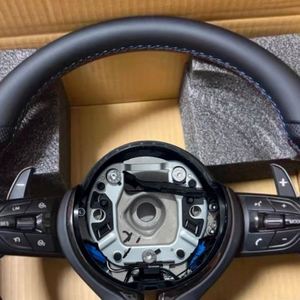 Volante deportivo de cuero en stock para <span class=keywords><strong>BMW</strong></span> F30 F10 F15 F36 F20 F22 F25 F32 F11 F18 M2 M3 M5 E46 E60 E70 E90 E91 - Product Image 6