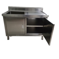 Table de travail de cuisine en acier inoxydable avec revêtement autonettoyant, modulaire et extensible, capacité de charge de 300 kg/m – Offre Spéciale