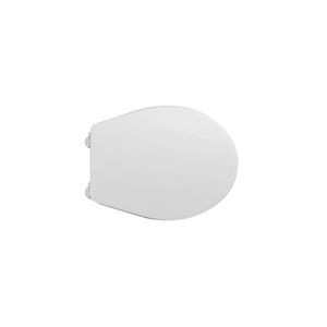 Hatria-Spea Nido Vase - Tapa de inodoro moderna de forma cuadrada con cierre suave, hecha de bambú, madera, PP, plástico y resina de urea para baño - Product Image 1