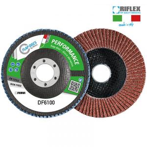 FERVI - DF6100.214 Performance Classic disque à lamelles plates en oxyde d'aluminium diamant-EAN 8012667306496 ABRASIVES - Product Image 1