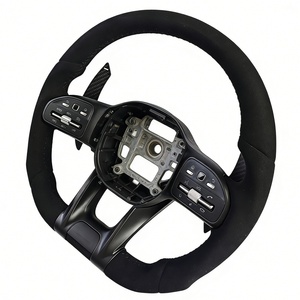 Volant sport en Alcantara complet pour Mercedes Benz <span class=keywords><strong>AMG</strong></span> W204 W210 C190 C238 <span class=keywords><strong>GLA</strong></span> X156 - Product Image 2