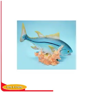 Modelo de peixe personalizado da decoração da resina