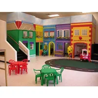 Maison de jeu de rôle personnalisée, terrain de jeu intérieur pour enfants, maison de jeu de rôle souple pour enfants