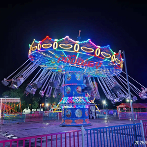 Manège à chaises volantes de luxe en FRP pour parc d'attractions, 36 places, directement de l'usine - Product Image 2