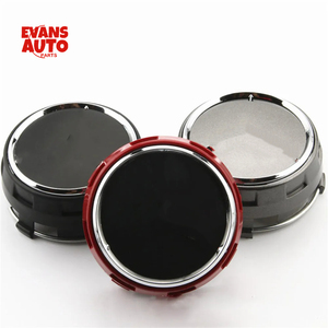 Capuchons de centre de roue rouge noir gris 75mm Capuchons de <span class=keywords><strong>moyeu</strong></span> de roue pour <span class=keywords><strong>Mercedes</strong></span> Benz Center Cap <span class=keywords><strong>Mercedes</strong></span> 75 - Product Image 2