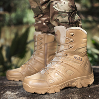 Bottes de Combat Tactiques Hommes, Vente en Gros par les Fabricants pour l'Extérieur, Modèle Désert