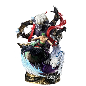 Anime japonais populaire, figurine de modèle de statue de 22 cm One Pieceed Roronoa Zoro <span class=keywords><strong>Ashura</strong></span> à 9 épées, cadeau pour les fans, modèle tendance - Product Image 3
