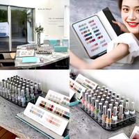 NAIL & YOLLY – Kit professionnel de vernis à ongles en gel 80 couleurs, gel UV/LED à retirer par trempage, kit de manucure longue durée pour salon et usage domestique