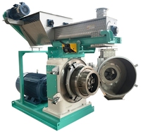 Machine à granulés de biomasse 1-2 T/H MZLH420 MZLH508 Sciure de bois divers palette bois houblon balle de riz machine d'alimentation en granulés