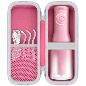 Bolsa de Almacenamiento Rígida de EVA con Exterior Liso para <span class=keywords><strong>Irrigador</strong></span> Bucal Inalámbrico, Funda Resistente al Desgaste para <span class=keywords><strong>Accesorios</strong></span> de <span class=keywords><strong>Irrigador</strong></span> Oral - Product Image 1