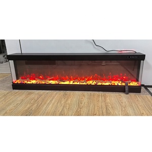 Chimeneas eléctricas de troncos reales, manto independiente con Control remoto para Hotel doméstico para sala de estar, funcionamiento en inglés - Product Image 1