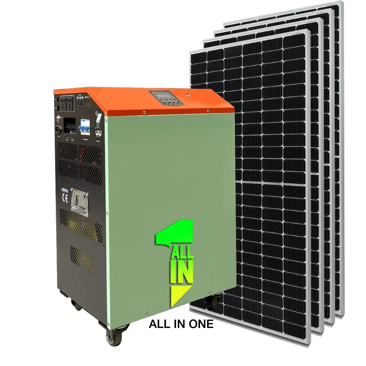 off grid solar power system 2000w 3000w 5000w portable solar power storage station for domestic
