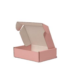 2025 Nueva caja de regalo de papel corrugado colorida personalizada Pulida para envío de cosméticos para máscaras aceites esenciales crema facial champú - Product Image 2