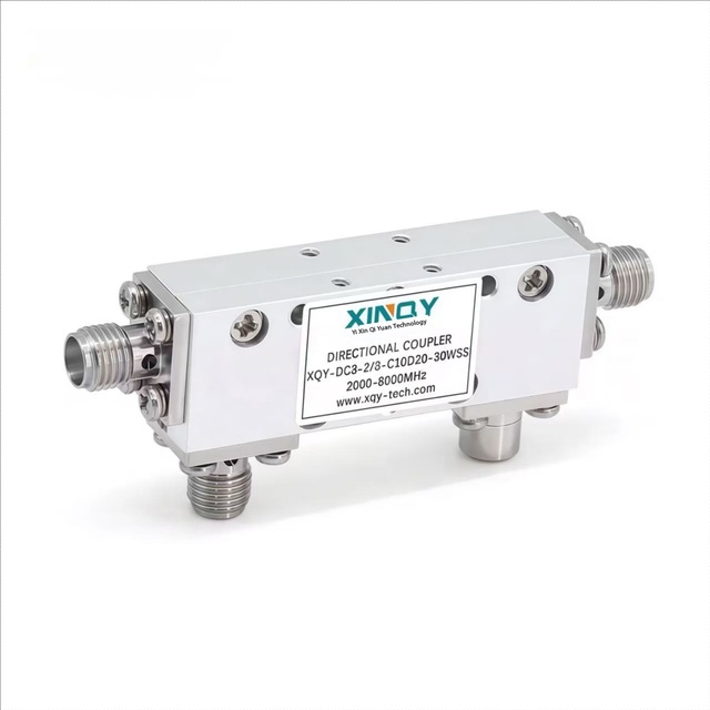 10dB SMA Male RF Directional Coupler 2-8GHz 50Ohm 30W High Power Handling
