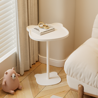 Table d'appoint miniature en métal en forme d'ours mignon, table basse moderne multifonctionnelle, adaptée au salon et à la chambre à coucher