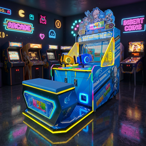 Máquina recreativa de disparos de agua Roared Wildly de 32 pulgadas, operada con monedas, juego interactivo de agua - Product Image 2