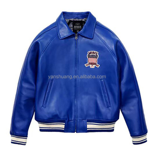 מעילי ורסיטי מקוריים מעור כבש אמיתי, מידה אמריקאית, באיכות גבוהה, מעור טלה צרפתי טבעי, מעילי עור אמיתי - Product Image 1