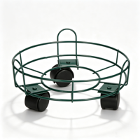 Plateaux de rangement modernes en fer, support pour plantes, noir, imperméable, écologique, durable, pour la maison, le salon, la cour, le restaurant, décoration