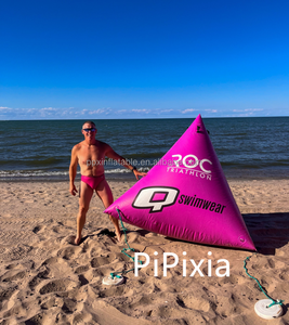 Biểu Tượng Tùy Chỉnh Nước Nổi Đua Đánh Dấu Không Khí Phao Bơi Triathlon Đánh Dấu <span class=keywords><strong>Inflatable</strong></span> Phao Quảng Cáo Cho Racing Đánh Dấu - Product Image 1