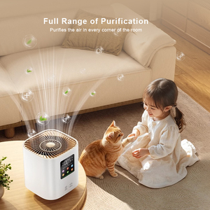 <span class=keywords><strong>Purificateur</strong></span> <span class=keywords><strong>d</strong></span>'<span class=keywords><strong>air</strong></span> OEM intelligent, petit et compact, avec commande Wi-Fi, double ventilateur, fonctionnement silencieux, filtre 3 en 1 H12 H13 pour <span class=keywords><strong>petite</strong></span> pièce - Product Image 4