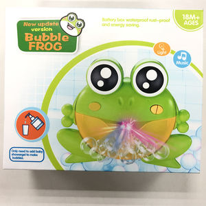 Machine à bulles <span class=keywords><strong>grenouille</strong></span>, jouet de <span class=keywords><strong>bain</strong></span> en plastique étanche, automatique avec musique pour tout-petits et bébés, Été 2026 - Product Image 4