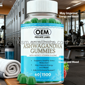 Suplemen Permen Jeli Pektin Vegetarian dari Produsen Peralatan Asli dengan Zinc dan Vitamin D untuk Meningkatkan Suasana Hati - Product Image 4