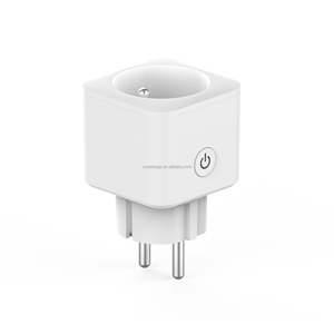 <span class=keywords><strong>Enchufe</strong></span> Inteligente <span class=keywords><strong>WiFi</strong></span> Francés con Temporizador, <span class=keywords><strong>Enchufe</strong></span> Programable Smart Life para Control de Ventiladores y Aires Acondicionados - Product Image 2