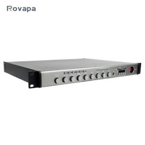 ROVAPA RV-460MS 460W With MP3 Player &amp; FM Radio Function 6-channel <strong>Audio</strong> Input 1-channel <strong>Audio</strong> <strong>Output</strong> MP3 Zone Mixer Amplifier - Product Image 3
