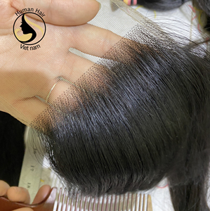 Cabello 150% humano liso y suave, 5x5 HD, cierre de encaje, 100% densidad, venta al por mayor - Product Image 1