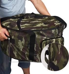 Durable Camo Oxford Outdoor <b>Camping</b> Firebowl Travel Carrying Case for 19-Inch Diameter Propane Gas <b>Fire</b> <b>Pit</b> - Product Image 4
