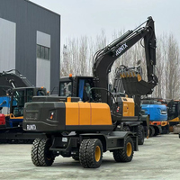 Runtx-Mini pelleteuse de 6 tonnes, petite pelleteuse 6 t, nouveau moteur de pelle avec cabine, pelle de 3 tonnes, moteur Kubota