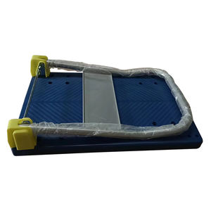 Carro de plataforma plegable de 300kg, capacidad de carga, con agarre cómodo, almacén de plástico - Product Image 2