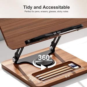 Soporte para <span class=keywords><strong>libros</strong></span> para leer, 360 °   Soporte Giratorio para <span class=keywords><strong>Libros</strong></span> con Manos Libres - Product Image 2