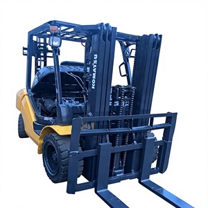 Montacargas de Segunda Mano Komatsu Mitsubishi de 3 Toneladas con Mástil de 3 Etapas, Usado, Económico, Heli/TCM/Komatsu, Montacargas Diésel de 3.5, 5 y 10 Toneladas - Product Image 1
