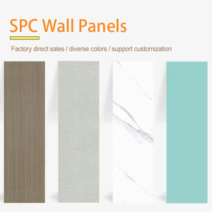 Nhà dự án chống cháy chống tĩnh điện không thấm nước UV tấm đá cẩm thạch SPC tường Bảng điều khiển cho thương mại & Giải trí sử dụng - Product Image 5