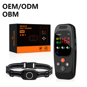2025 Upgrade Wiederaufladbares Hundetrainingshalsband aus Kunststoff, Wasserdicht, Verstellbar, Elektrische Bellkontrolle mit Fernbedienung für Alle Größen - Product Image 1