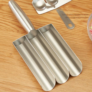 304 fabricant de boulettes de viande en acier inoxydable ménage boule de poisson crevettes slip moule boule de riz viande remplissage cuisson - Product Image 3