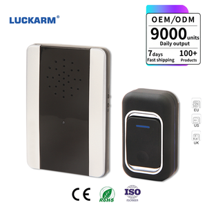 <span class=keywords><strong>Meilleure</strong></span> vente prise <span class=keywords><strong>sans</strong></span> <span class=keywords><strong>fil</strong></span> <span class=keywords><strong>sonnette</strong></span> intelligente avec bouton de batterie étanche <span class=keywords><strong>et</strong></span> récepteur 38 chansons 3 niveaux Volume codage numérique - Product Image 1