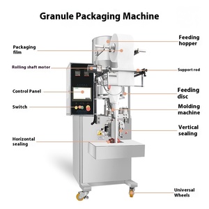 CHINCAN Fully Automatic Vertical Powder Granule Cup Packaging <b>Machine</b> Multi-Function Back Seal Three-Side Seal Bag <b>Tea</b> - Product Image 4