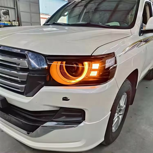 AURON ใหม่ 32V 60W LED ชิปไฟหน้าสำหรับโตโยต้า แลนด์ ครุยเซอร์ รีทรอฟิต อัพเกรด 6000K แสงสีขาว 2016-2021 โคมไฟ LC200 - Product Image 5