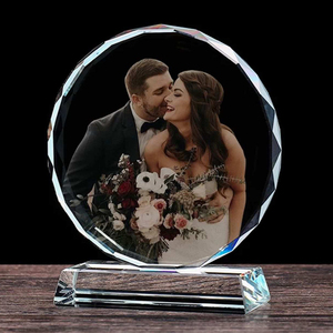 Articles d'artisanat de <span class=keywords><strong>mariage</strong></span> en verre religieux rond cadeau en cristal musulman islamique avec <span class=keywords><strong>Message</strong></span> Photo imprimé - Product Image 6