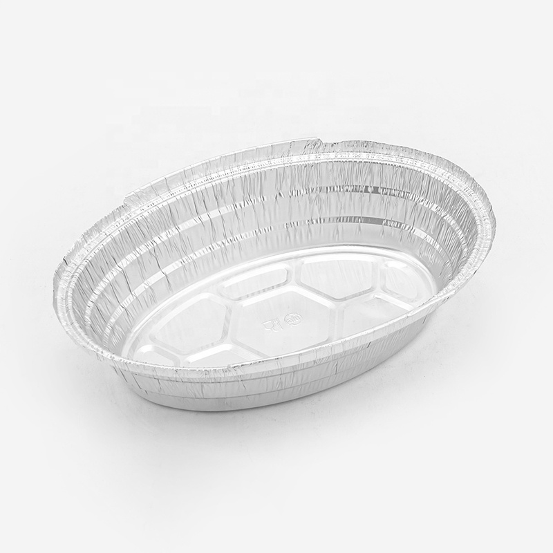 Disposable Oval Aluminum Foil Baking Tray