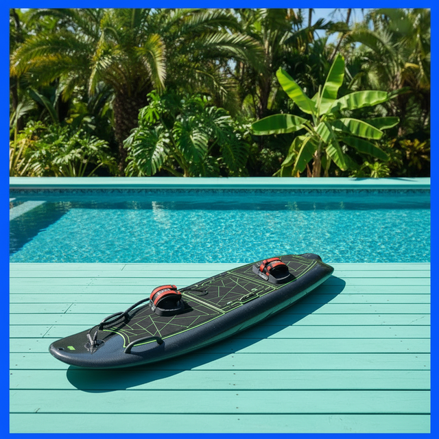 Waterproof Lithium Battery Powered 72V High Power Electric Surfboard Wireless Remote Control Carbon Fiber Construction Fast