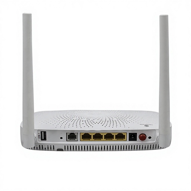 Custom Software FTTH XPON ONU 4GE 1POTS TCP WIFI 2.4/5G Dual Band Modem Router Compatible with GPON/EPON OLT 20KM-120KM